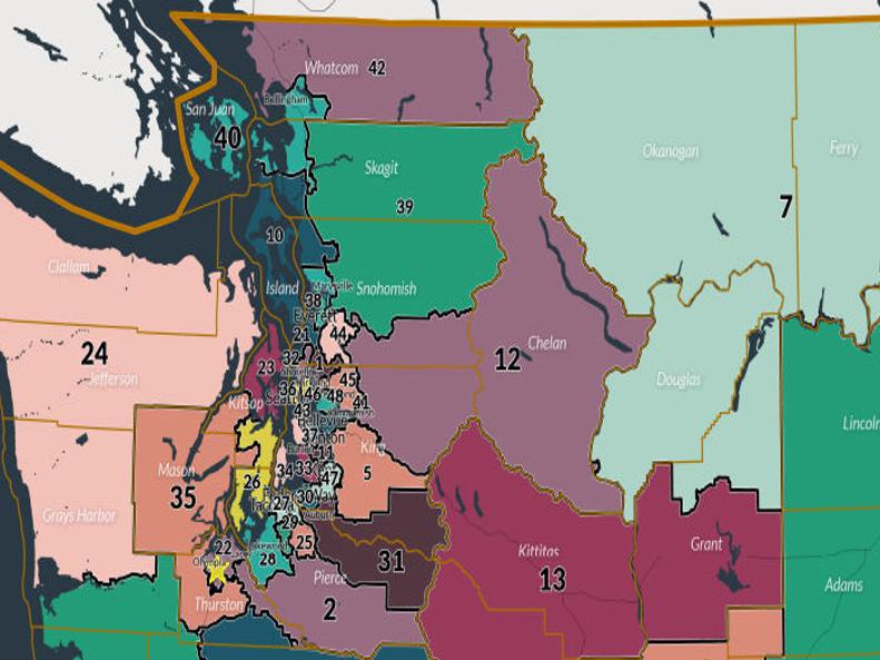 Washington Legislative District Map Opinion: Redrawing Legislative Districts Is A Game Of Inches | Opinion |  Yakimaherald.com