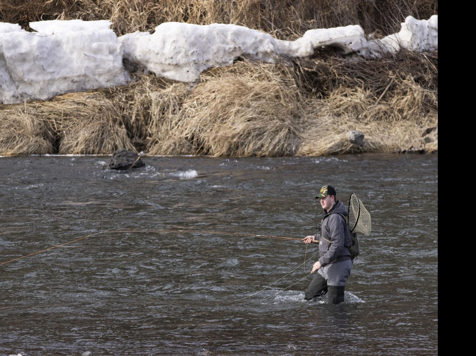 Winter flyfishing offers special challenge in Yakima River Canyon