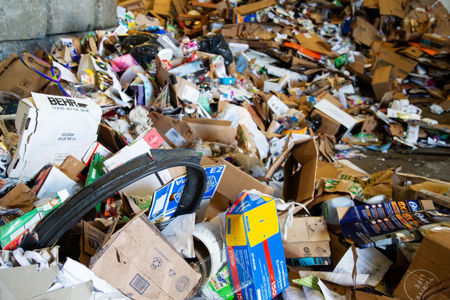 Putting just one nonrecyclable in a load can make it all garbage