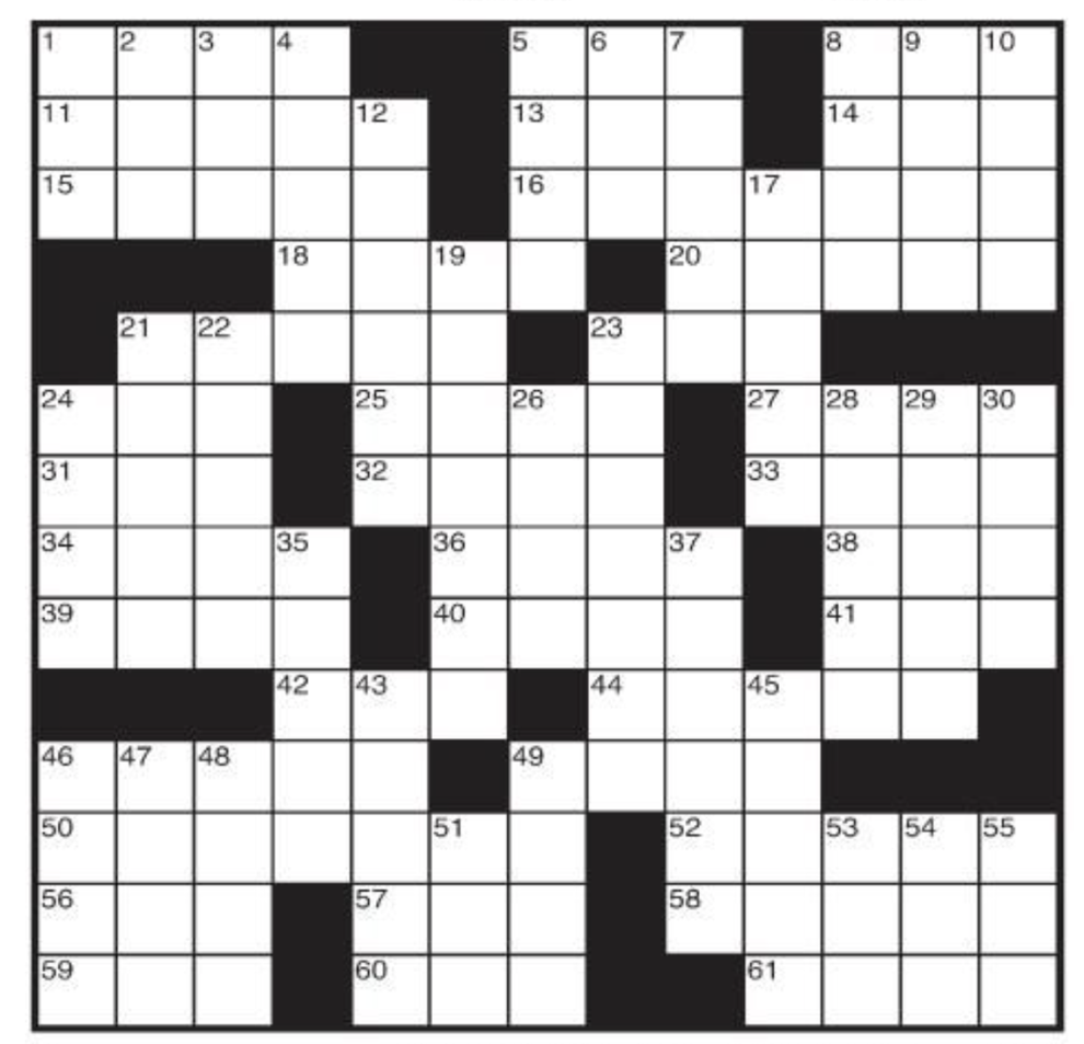 Download Friday #39 s crossword puzzles here yakimaherald com