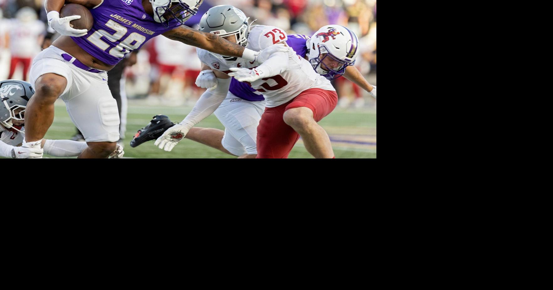 Washington State football edged by No. 21 James Madison