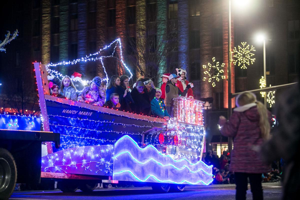 Downtown parade lights up Yakima Local