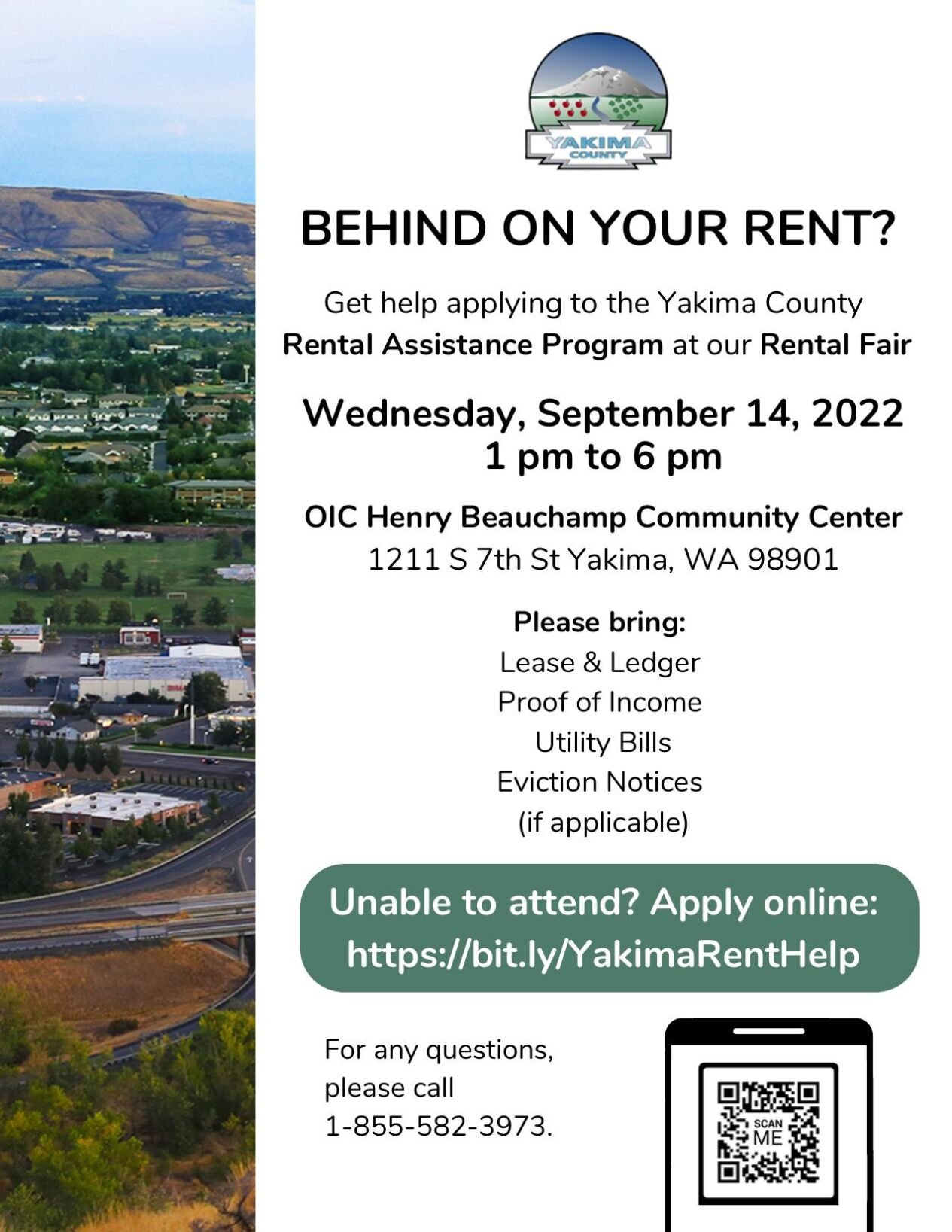 Yakima County Rental Assistance Fair (English)