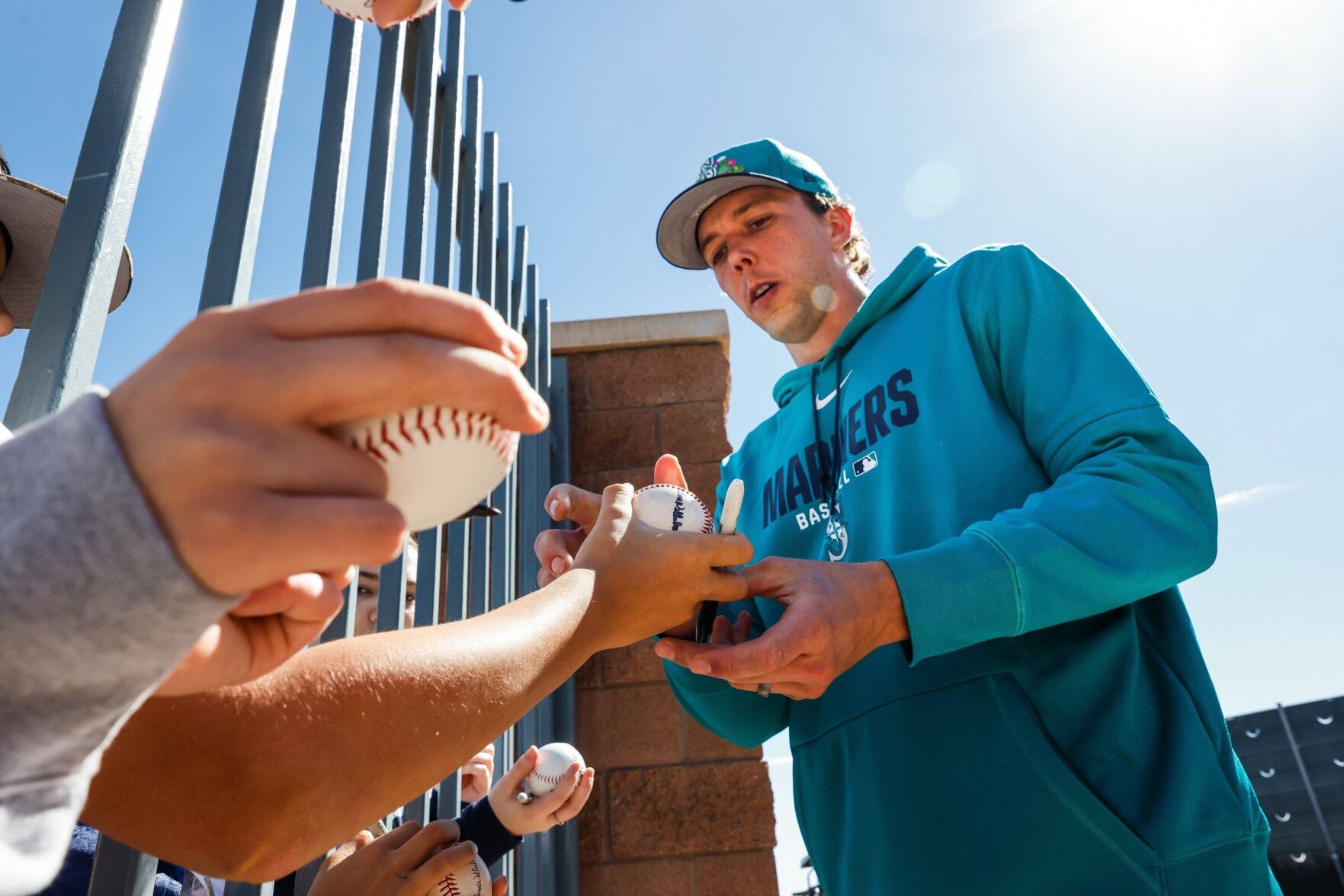Logan Gilbert solid, but Mariners held scoreless in spring training ...