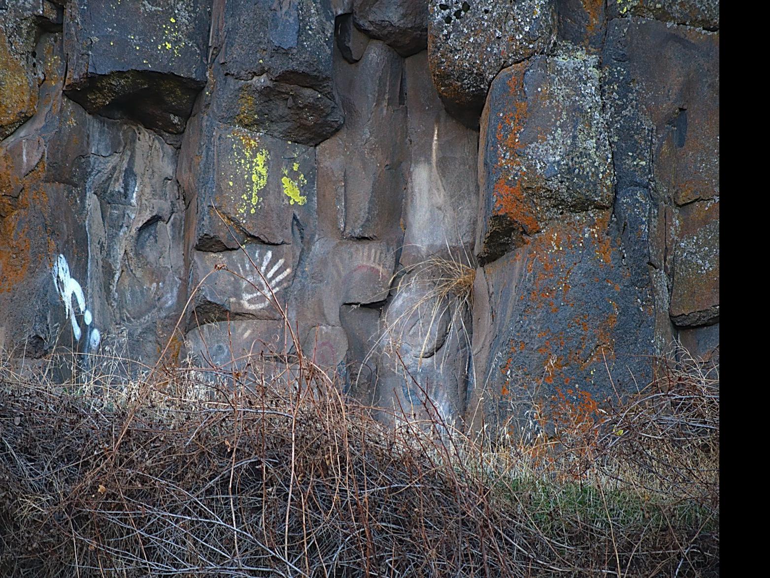 It Happened Here Vandalism Leads To Closure Of Painted Rocks Park Happened Yakimaherald Com