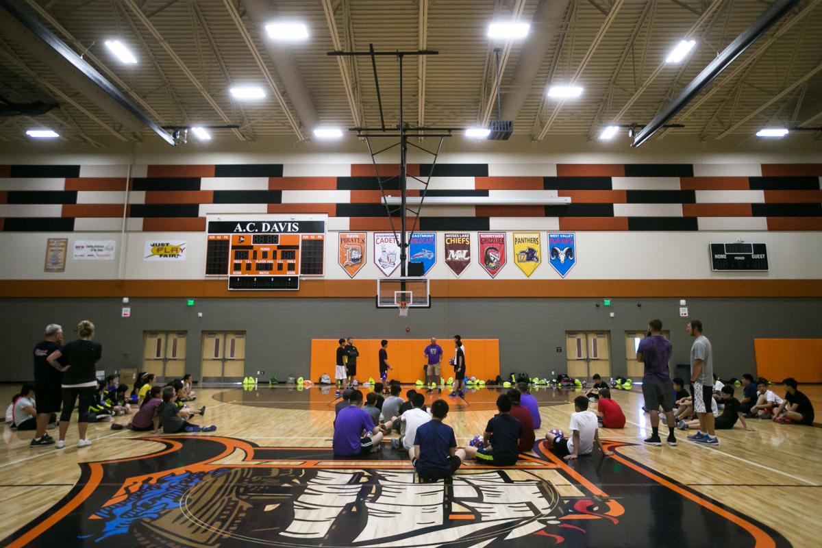 Photos A C Davis High School Hosts International Basketball Camp