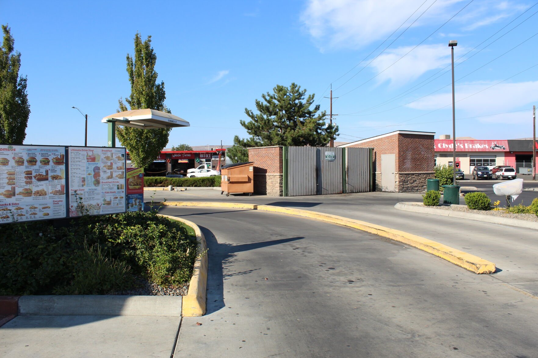 Sonic drive thru