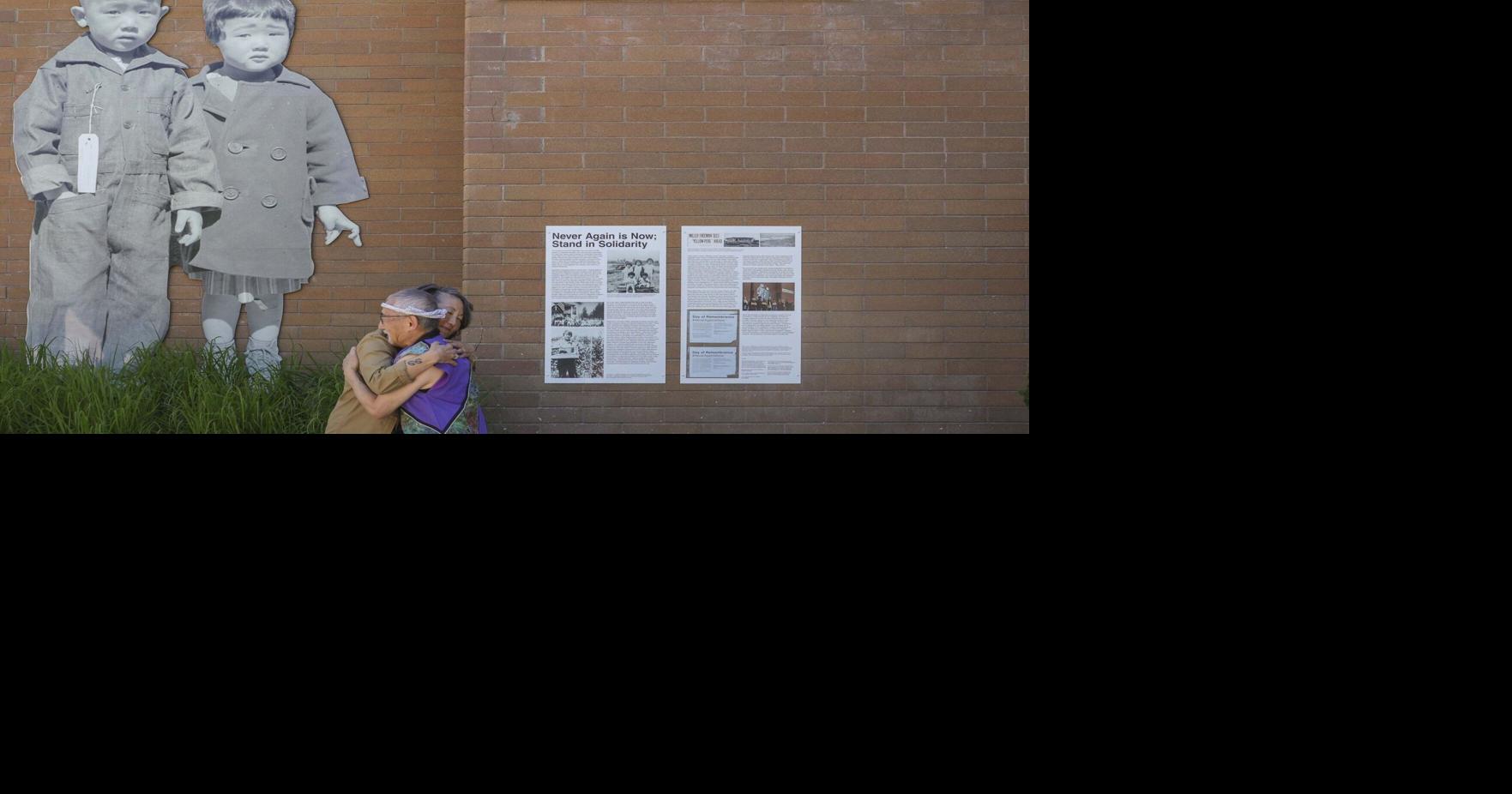 Bellevue College rededicates ‘Never Again Is Now’ mural