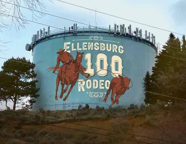 Rodeo Mural Mock