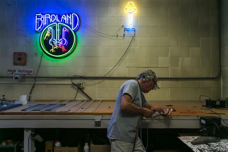 Yakima neon artist Jeff Boyle