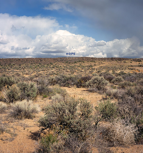 "Hope on the Horizon, #9/12 - Desert Aire, WA” by John Kane