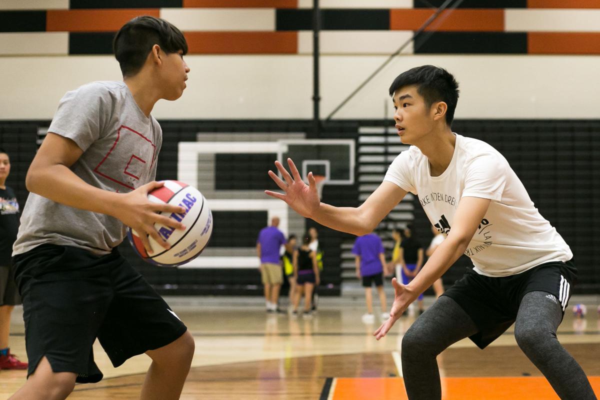 Photos A C Davis High School Hosts International Basketball Camp