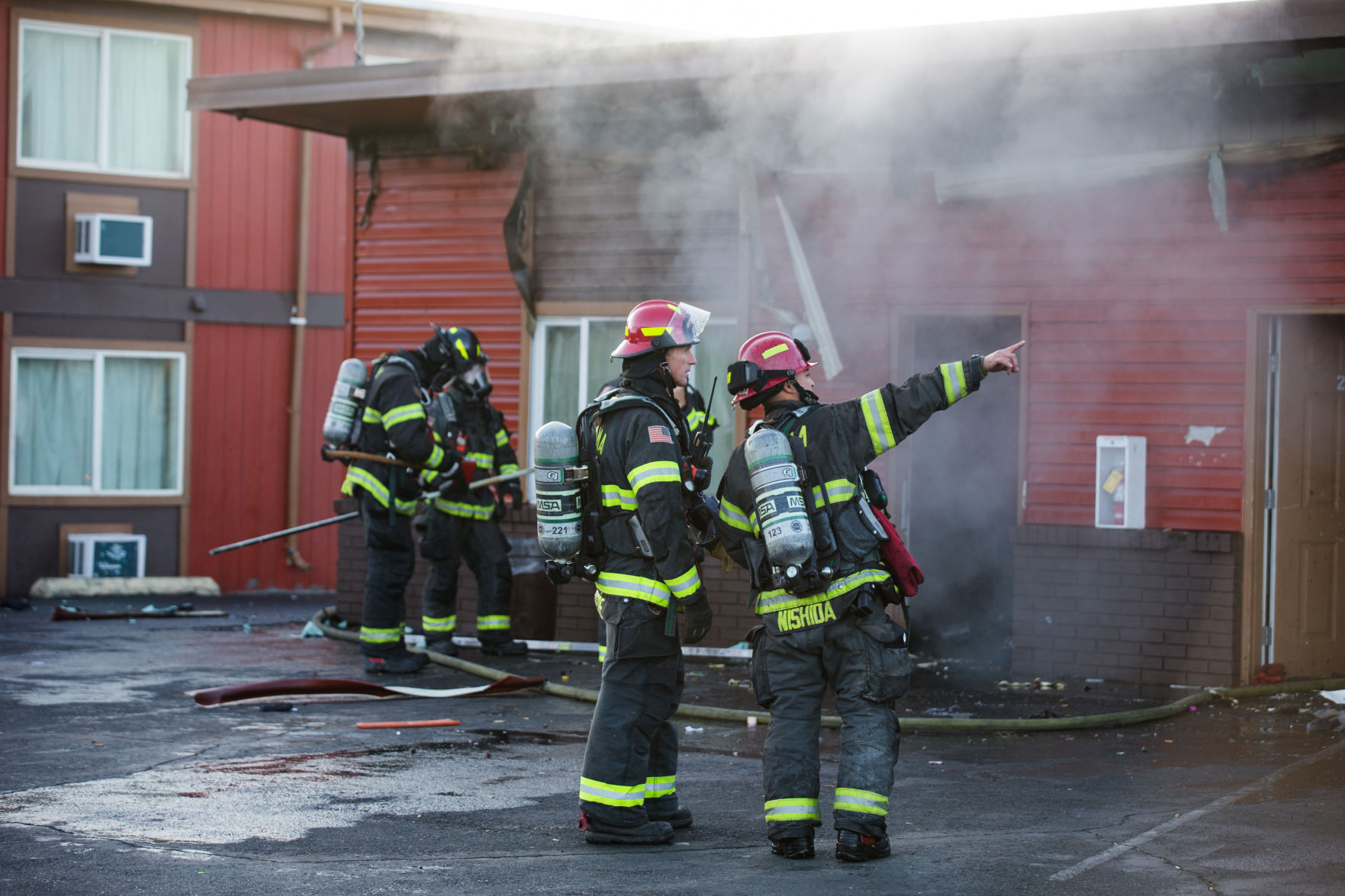 Bail set for homeless woman accused of setting fire that damaged motel ...