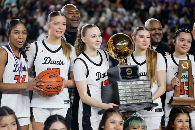 Davis girls basketball win second consecutive state championship