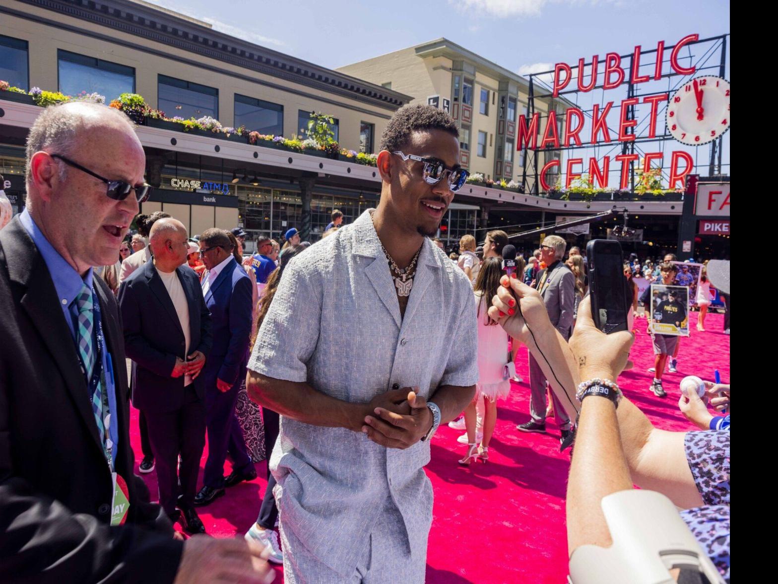 Juan Soto on the All-Star Red Carpet, red carpet