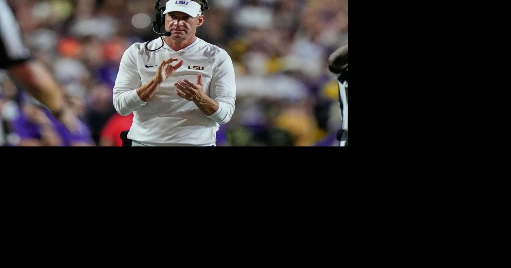Southeastern Conference leaders to discuss expelling LSU, which backs off rostering pro player By EDDIE PELLS AP National Writer Sep 8, 2026 Sep 8, 2026 Updated 1 min ago