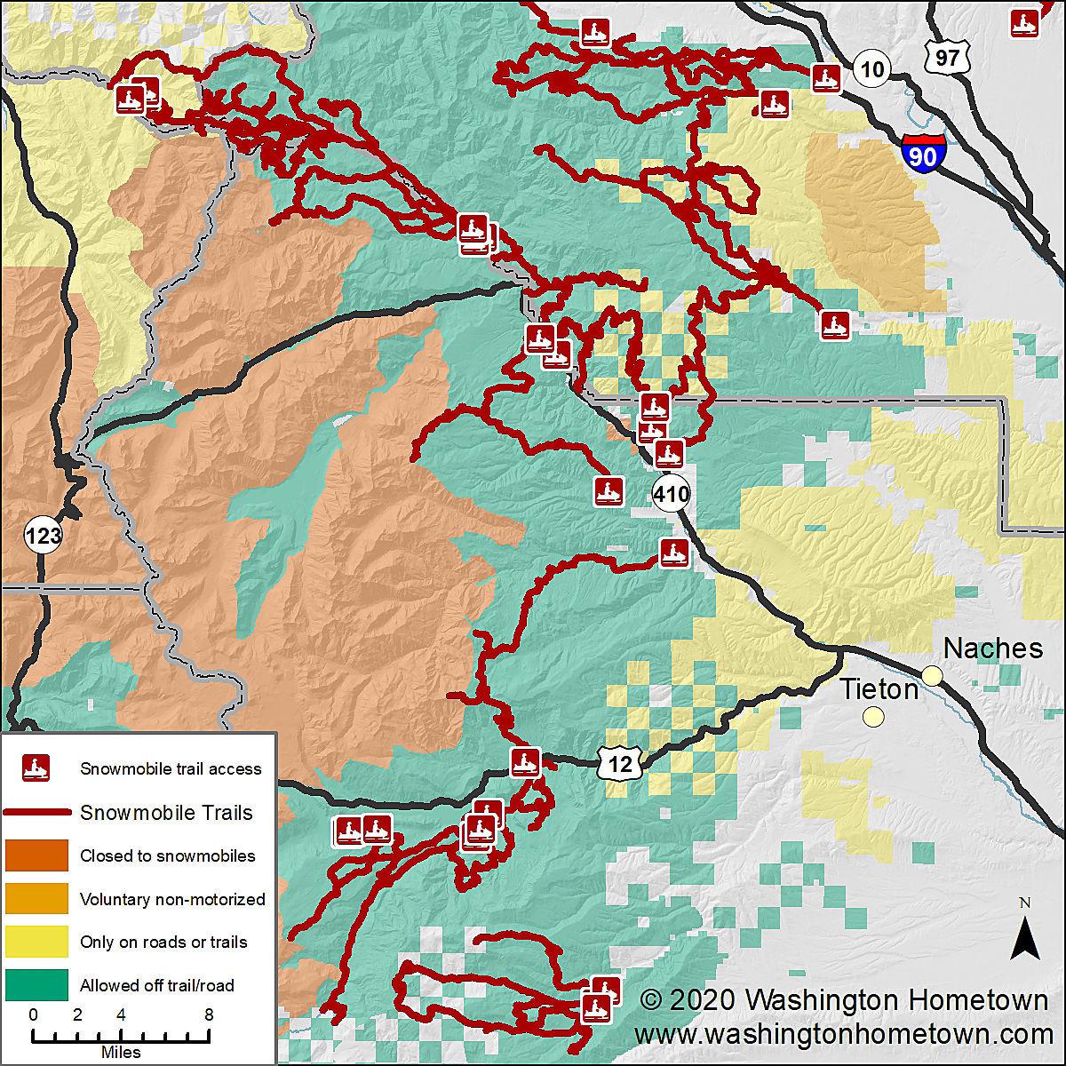 Trail Guide Washington snowmobile app just the start for Ellensburg