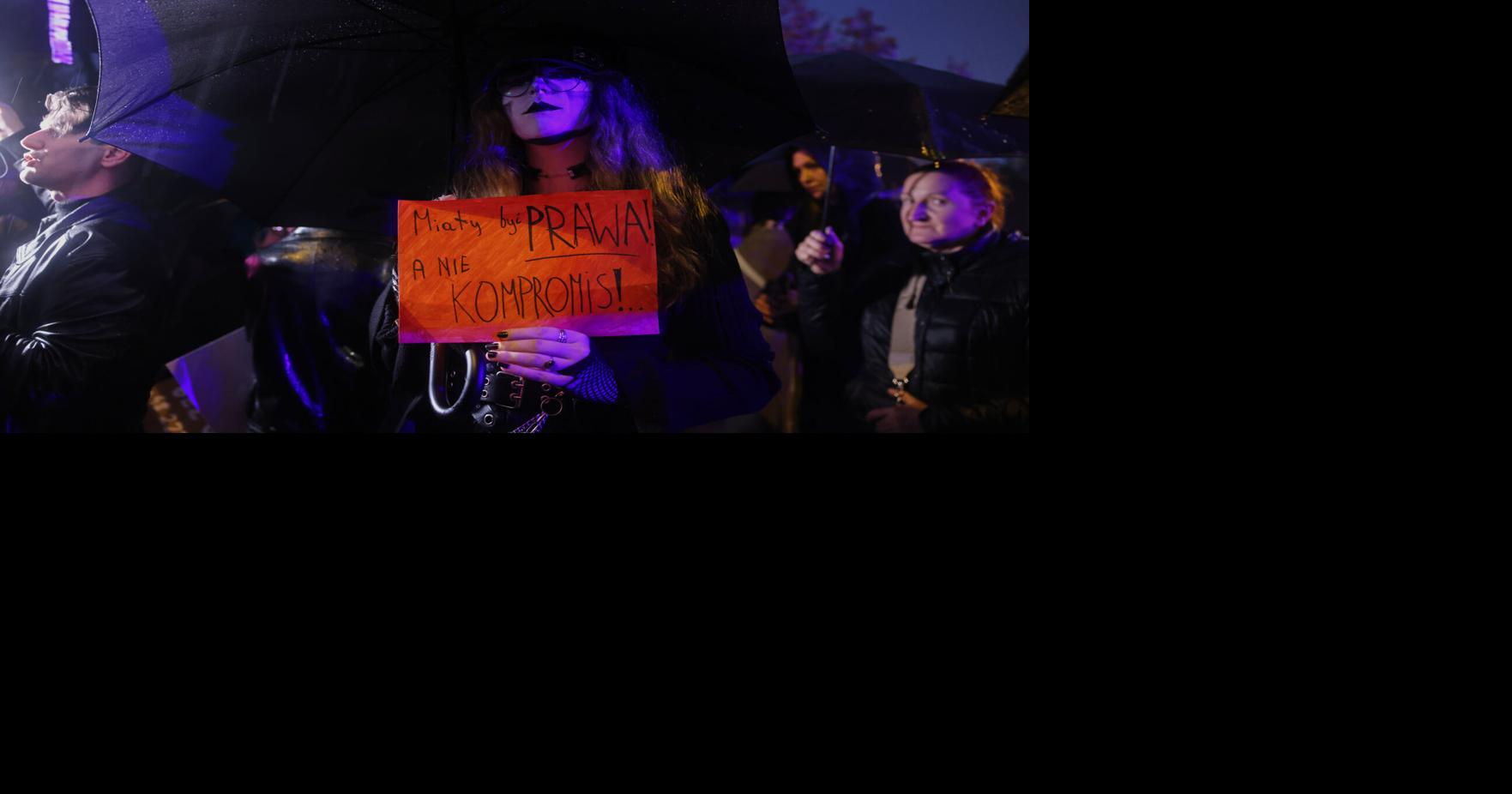 Women are protesting in Poland for free access to legal abortions Women are protesting in Poland for access to free and legal abortion services By CLAUDIA CIOBANU Associated Press Oct 22, 2026 Oct 22, 2026 Updated 9 mins ago