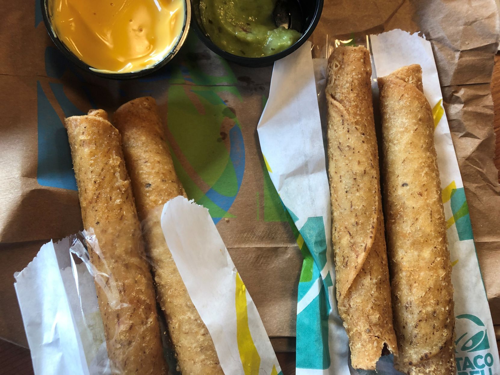 Taco Bell Rolled Chicken Tacos 