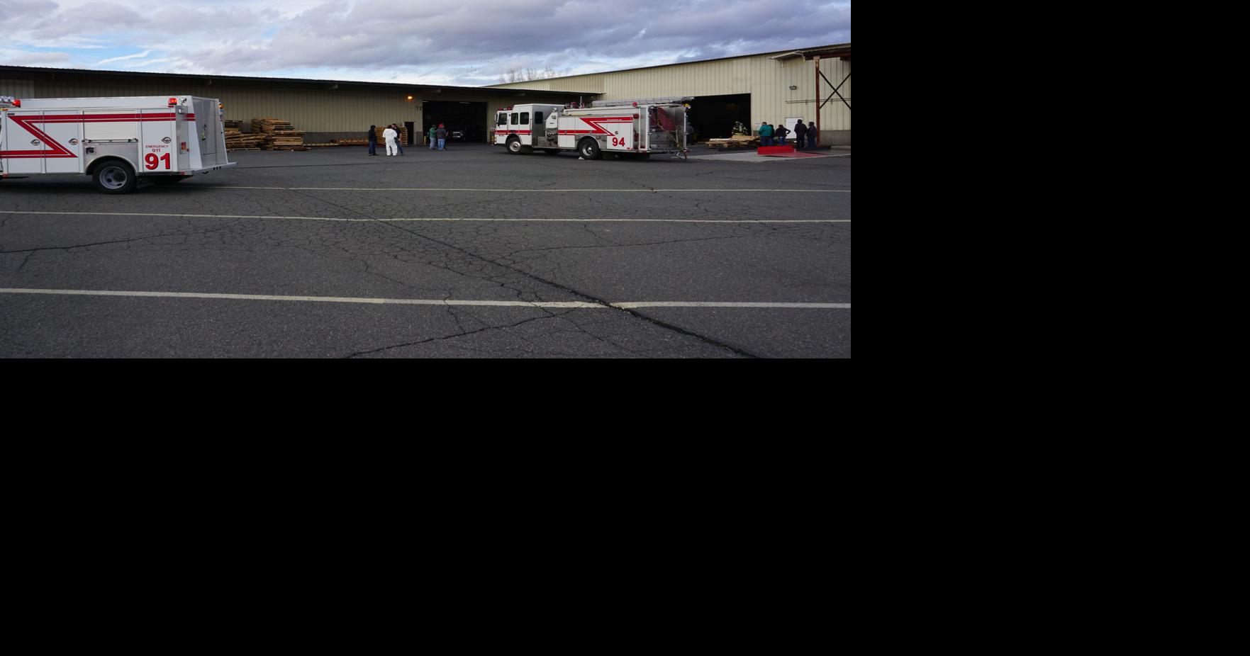 Workers aid firefighting efforts Thursday afternoon in Yakima Local