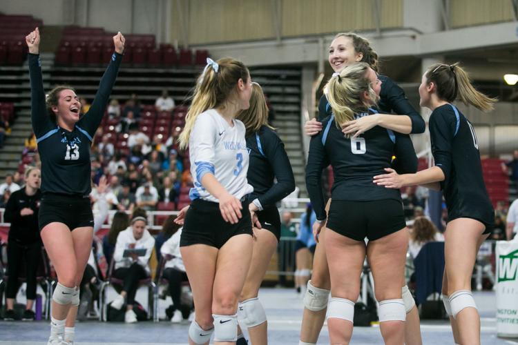 Volleyball Class 4A state volleyball tournament Photos and Videos