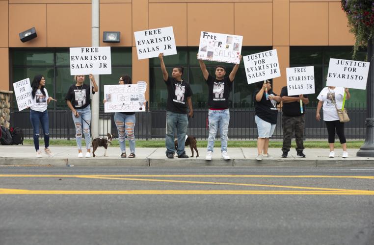 PHOTOS Family and friends rally in support of Evaristo Junior Salas in