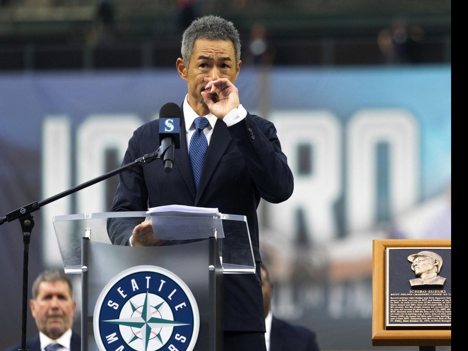 Baseball and Seattle have never left my heart': Ichiro a hit during Mariners'  Hall of Fame induction, Mariners