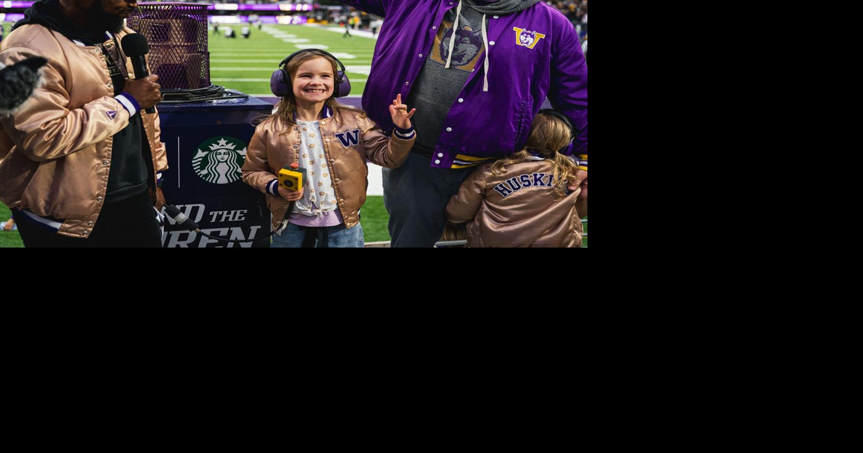 Washington Huskies celebrate WA girl after completing cancer treatment