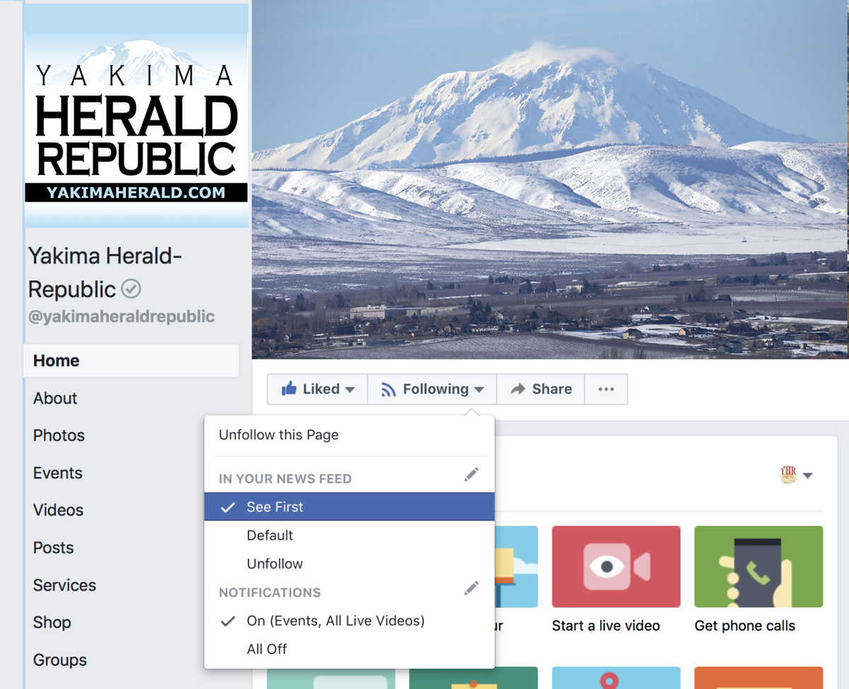 Facebook changed your news feed. Here’s how to keep seeing stories from