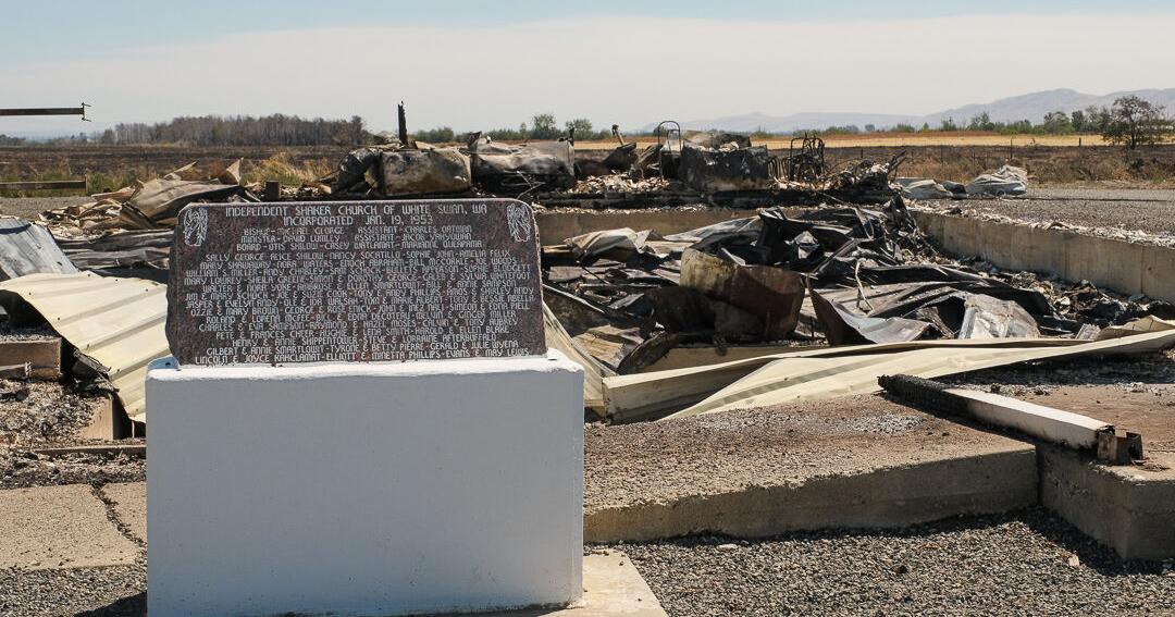 Fires near White Swan destroy 24 structures, including a church and 16 occupied homes