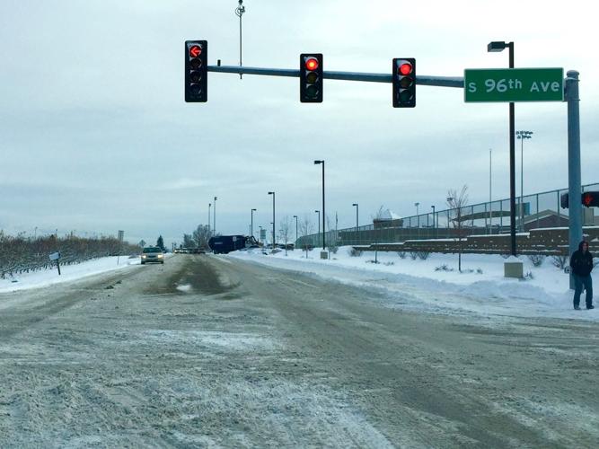 City snow plows out in force Friday; hundreds of collisions reported