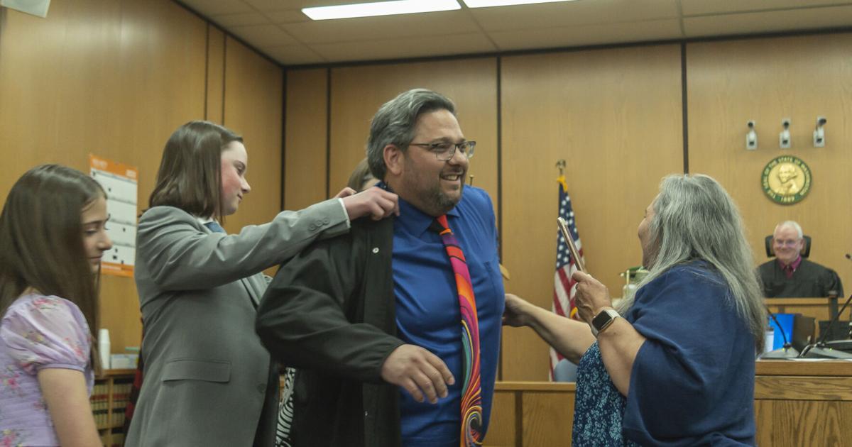 Ceremony Jared Boswell as new Yakima County Superior Court