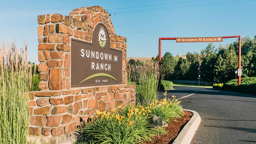 Sundown M Ranch Entrance