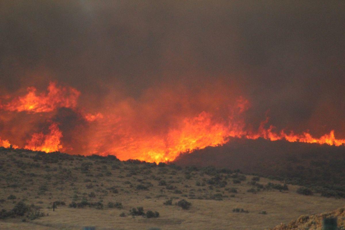 Latest updates Fire at 60,000 acres and expected to grow Local