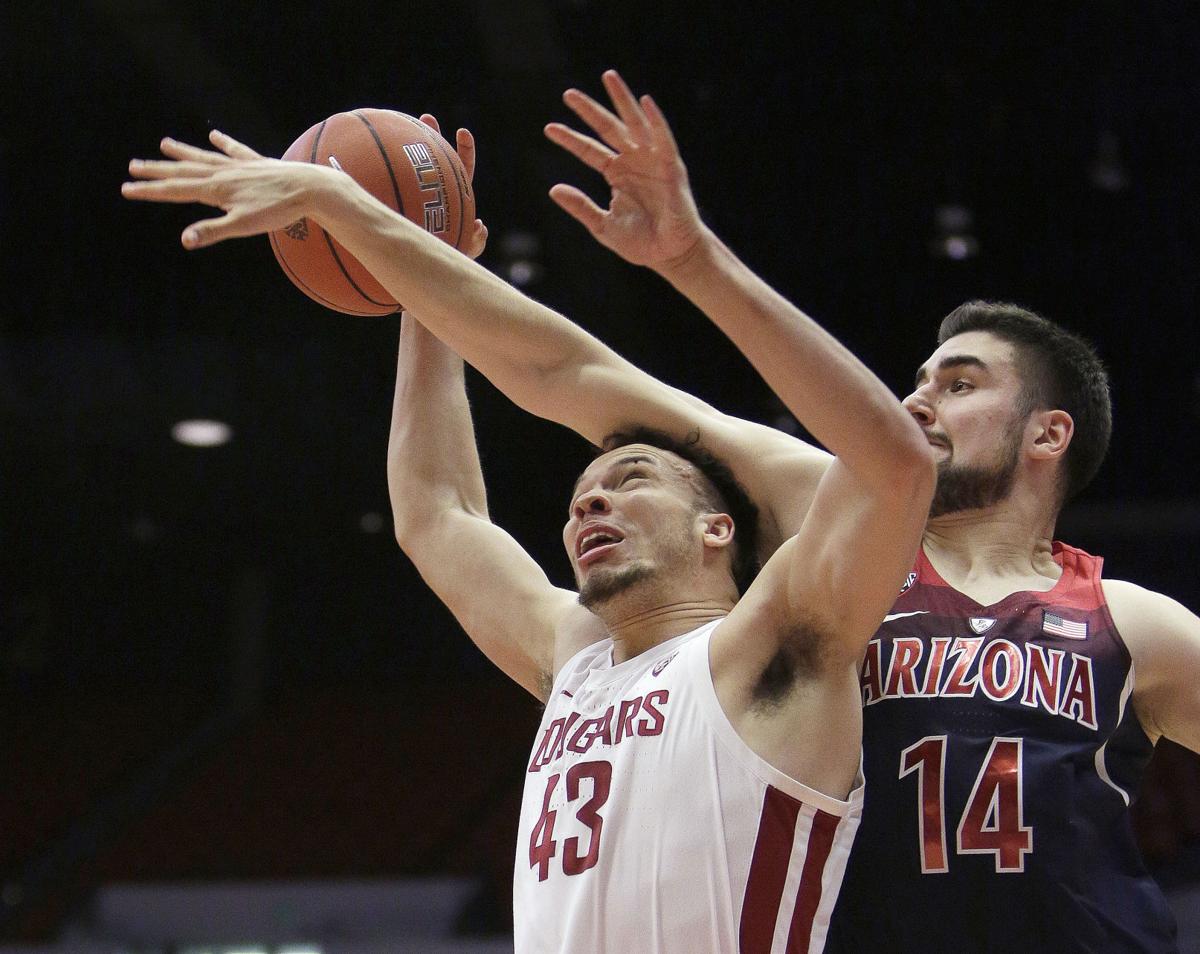 No 9 Arizona Overwhelms Wsu Men S Basketball Washington State