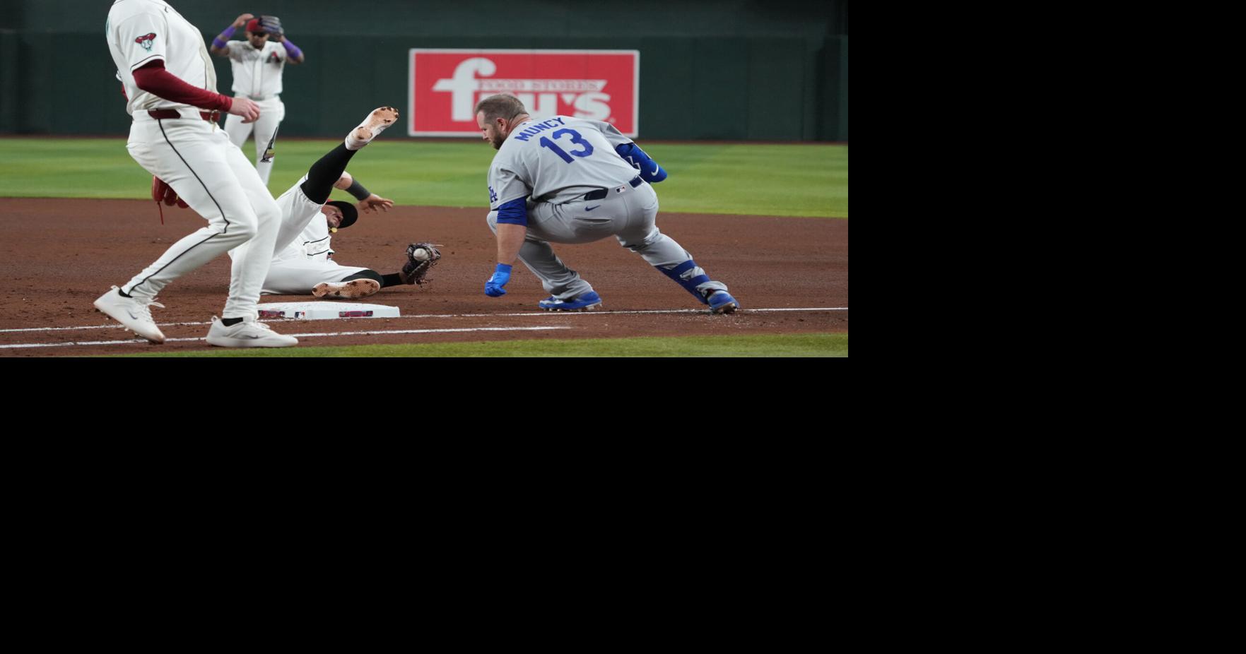 DODGERS-DIAMONDBACKS-COLISIÓN