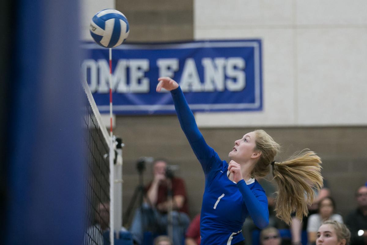 Wixson Sets The Tone As La Salle Volleyball Beats Granger News Watch Yakimaherald Com