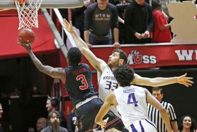 Bibbins Overcomes Illness To Lead Utah Past Uw Men S Basketball