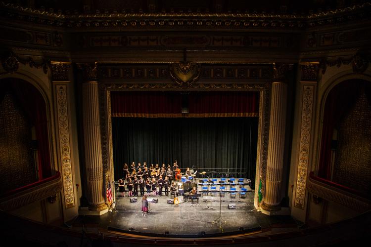 Photos WMEA AllState Jazz Choir and Band perform during music