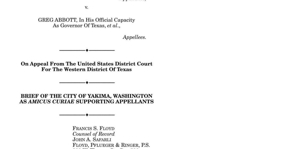 Documents from the ACLU voting rights case | | yakimaherald.com