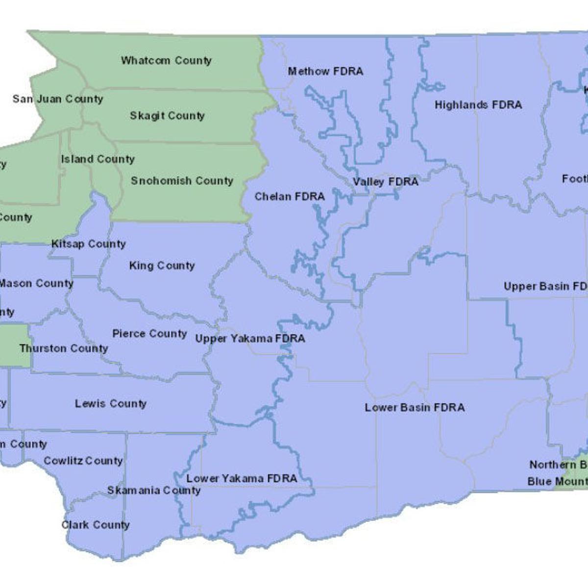 Map Of Yakima Washington DNR: Fire danger rating increases in Yakima Valley | Local Map Of Yakima Washington DNR: Fire danger rating increases in Yakima Valley | Local