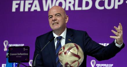 La UEFA prepara denuncia penal en Suiza contra Infantino por venta del Mundial