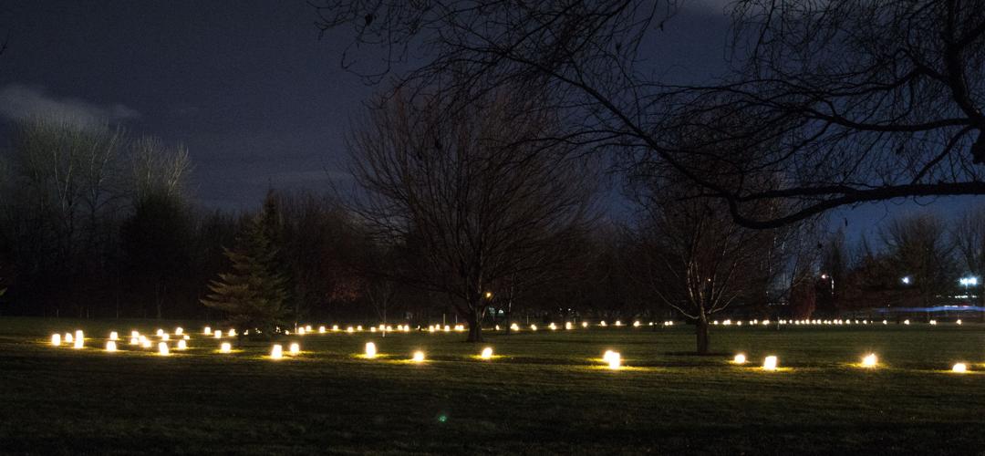 Annual luminaria walk at arboretum a sight to behold News