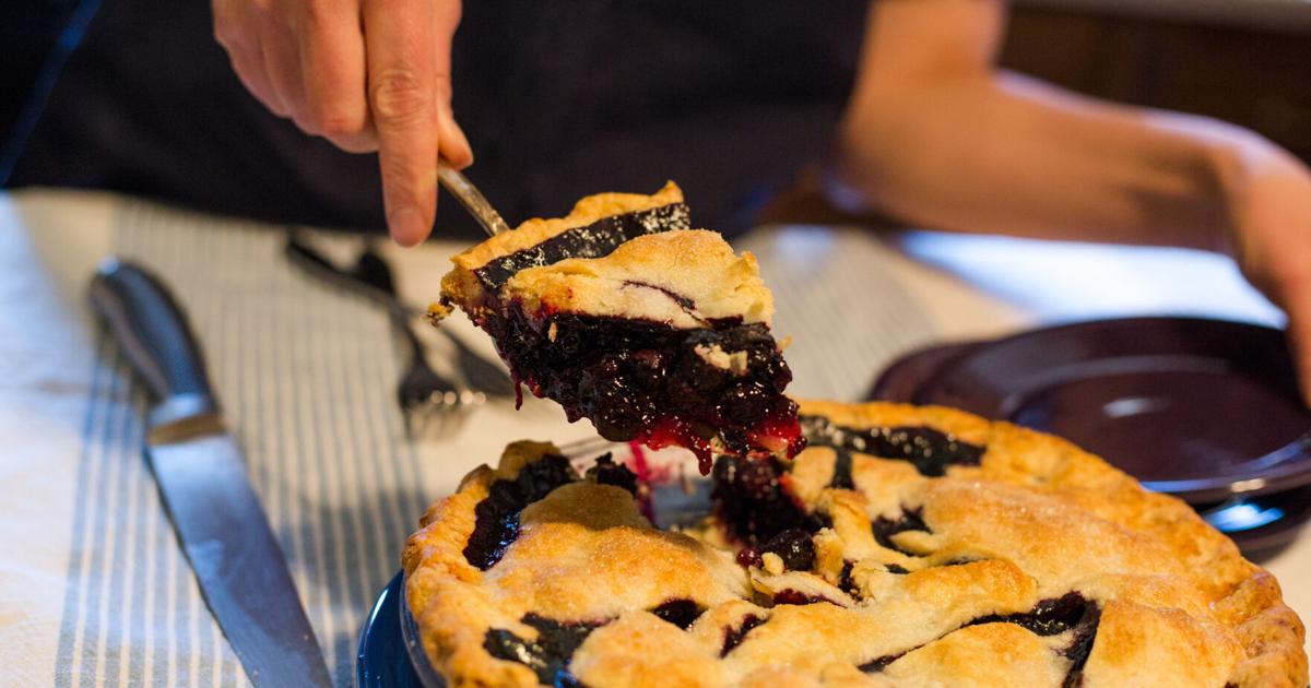 Yakima Valley fruit season: Blueberry pie, inside and out