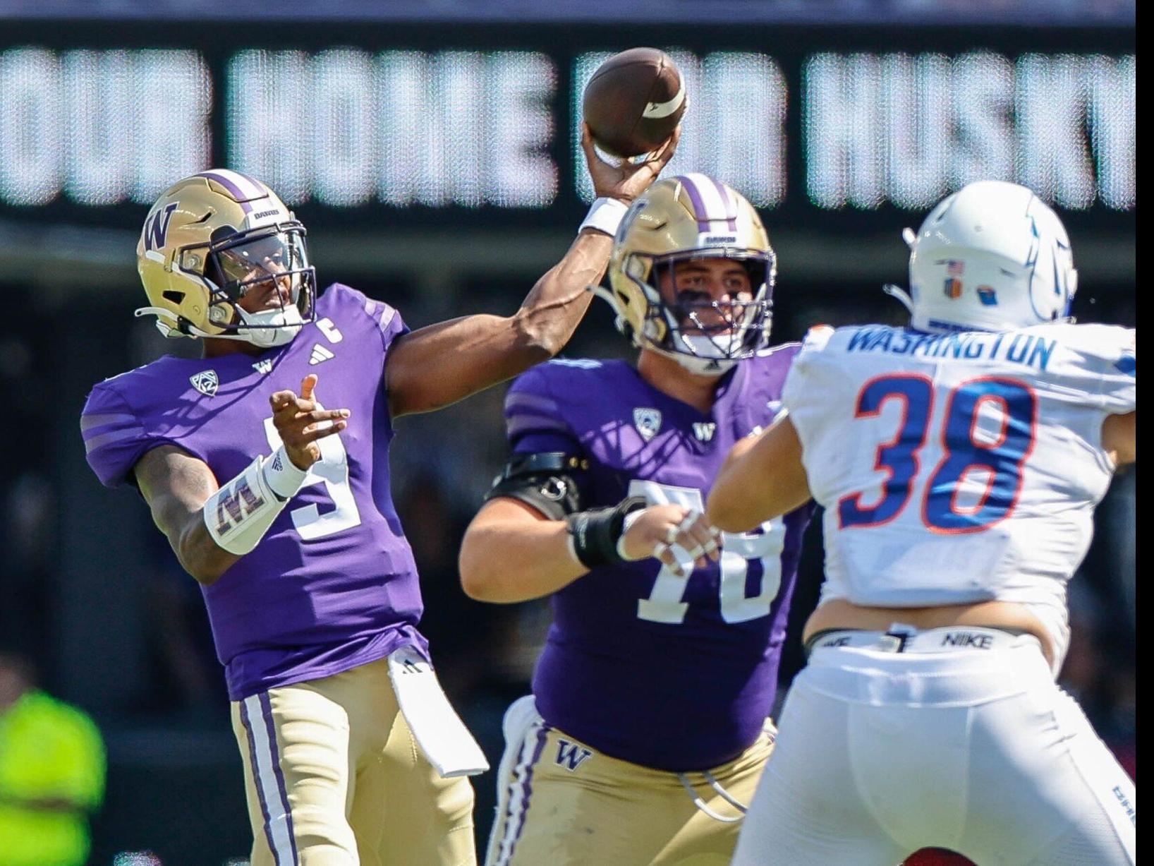 Michael Penix Jr. and talented receivers show why 'the sky's the limit' for UW  Husky offense, UW Sports