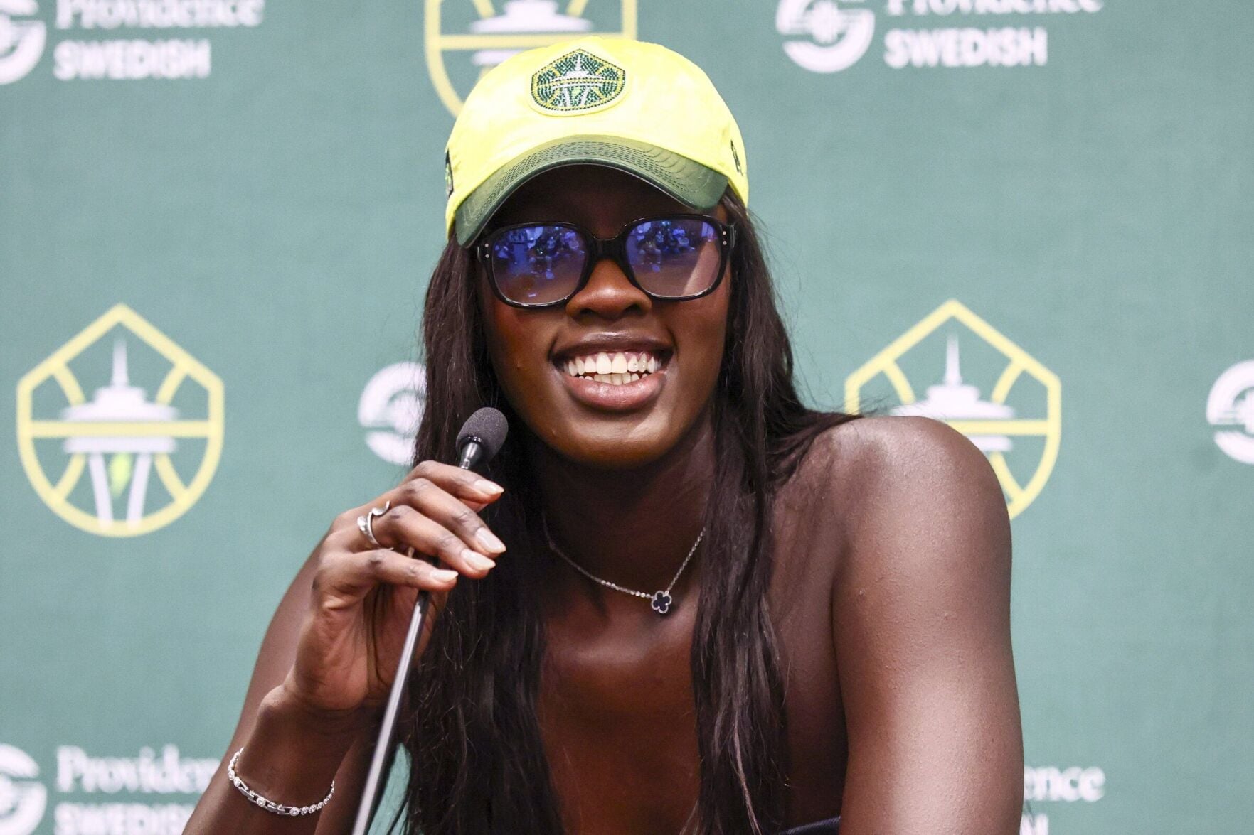 Seattle Storm introduce Awa Fam, don’t provide timeline for rookie’s ...