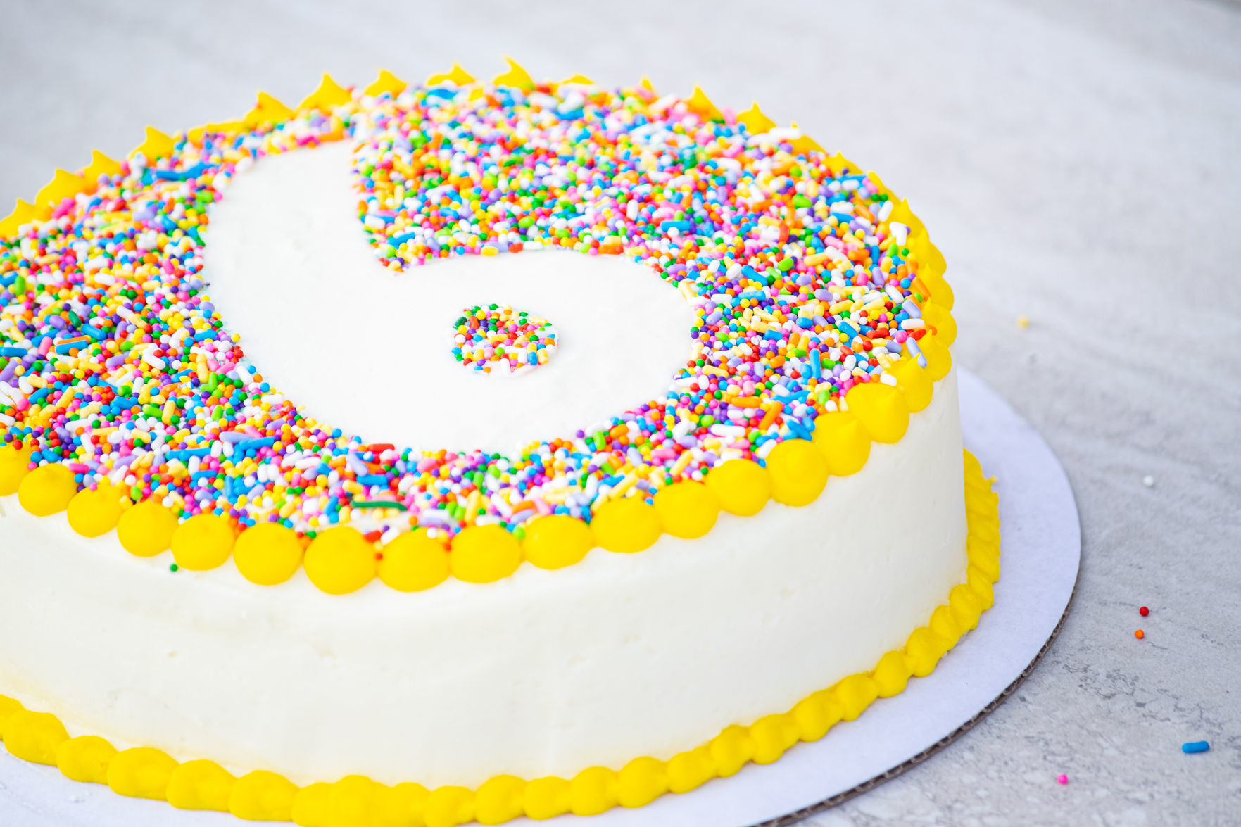 Pastel Birthday Bash Sprinkle Cake - Order Online | Sydney Delivery