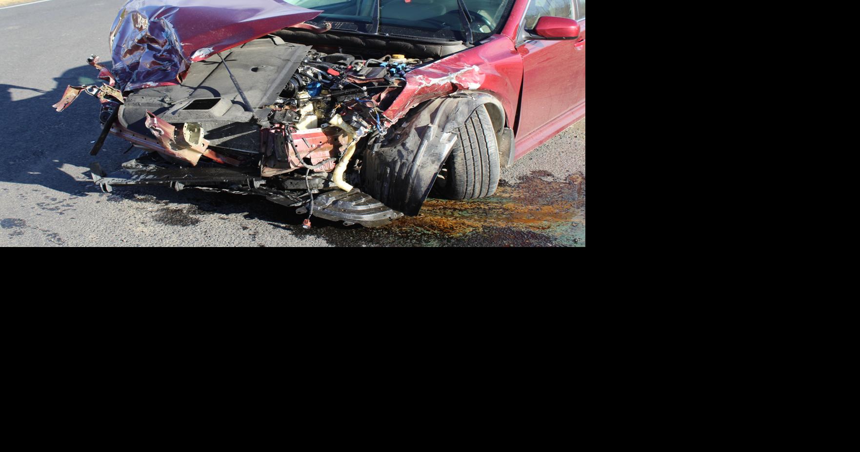 Two injured in collision near Grandview Local