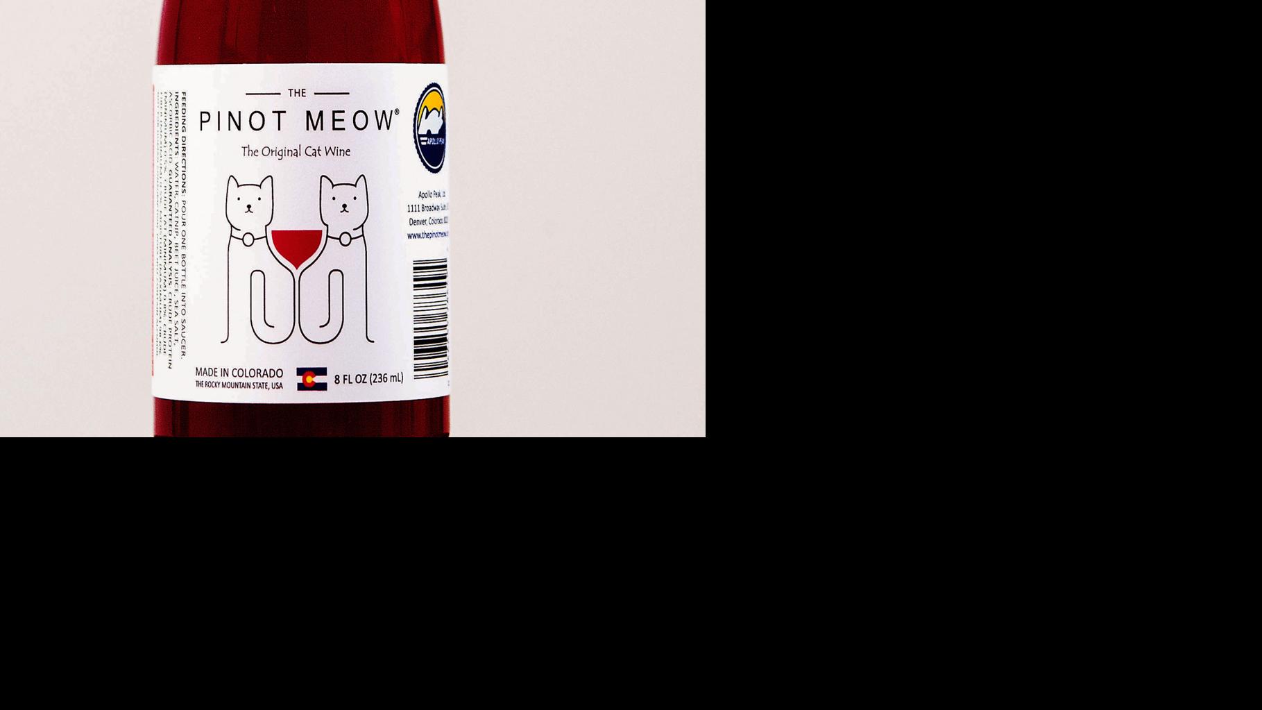 Pinot Meow Have A Glass Of Wine With Your Kitty Wine
