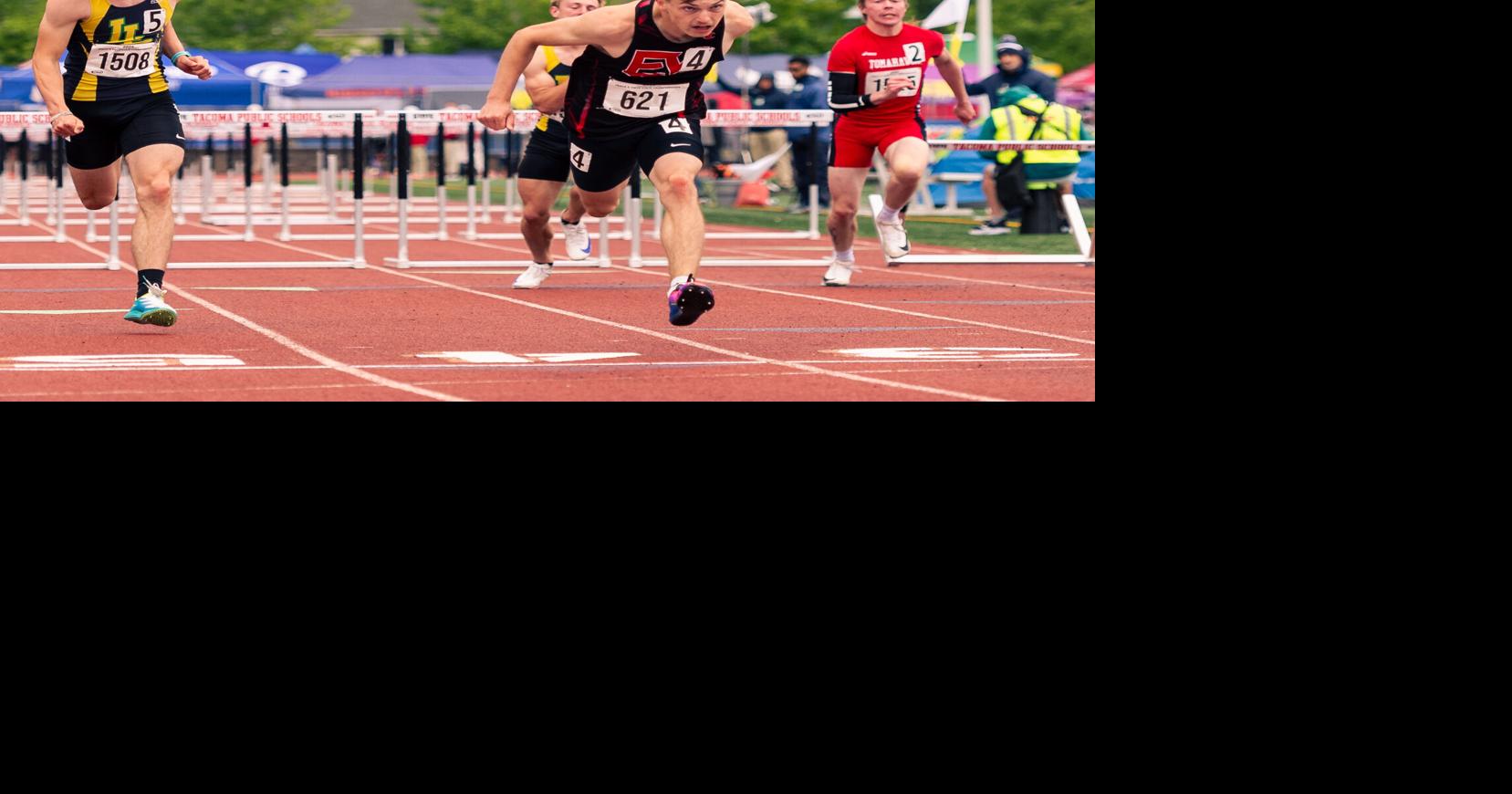 State track: East Valley's Bates continues dominant season with 2A 110-meter hurdle title